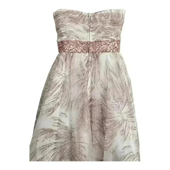 Beautiful Strapless Dress by Masquerade - Juniors Size 11/12 - Picture 3 of 11